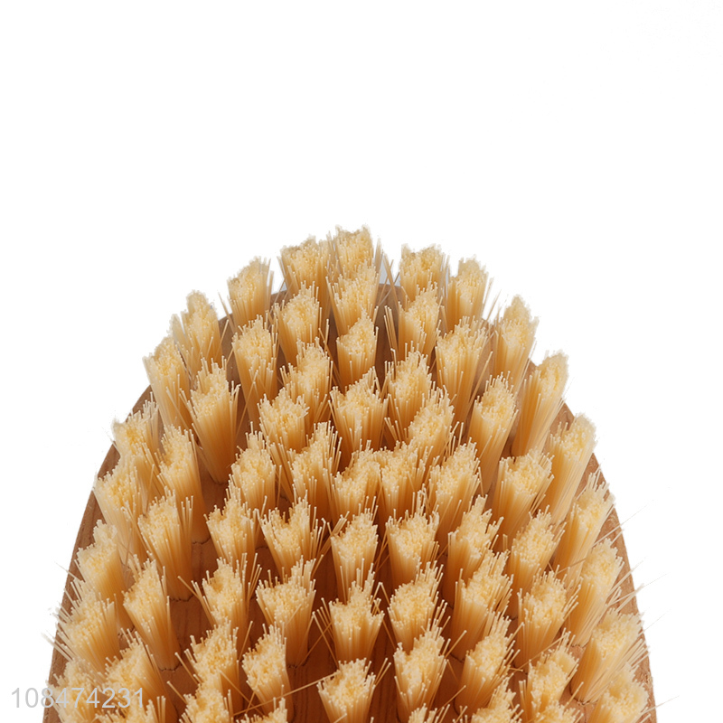 High quality wooden scrubbing brush for clothes cleaning