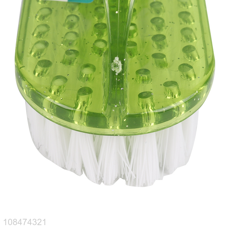 New products creative transparent scrubbing brush