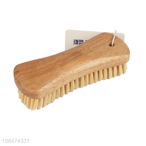 Hot selling wooden stiff bristle brush cleaning brush