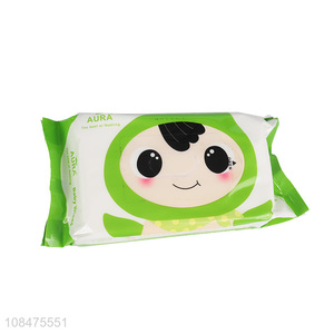 Factory price eco-friendly disposable alchol free baby wet wipes