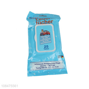 Top products disposable car wet wipes with high quality