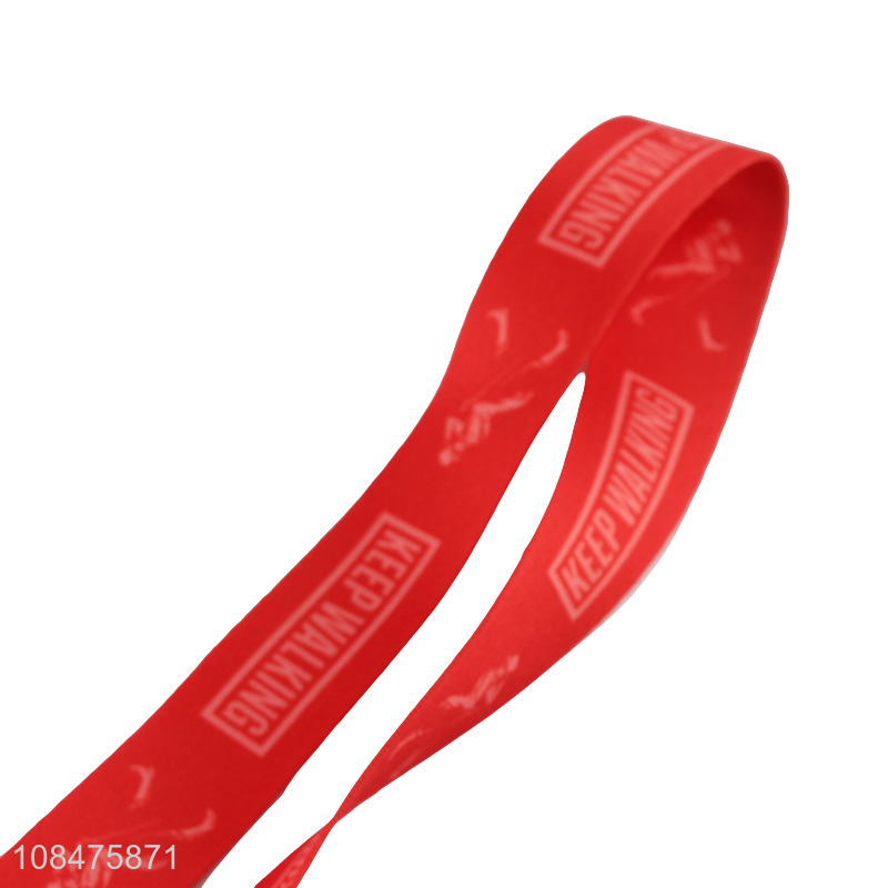 Best selling polyester lanyard work card strap