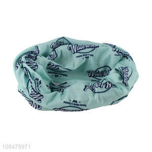 New products printed magic turban polyester headwear