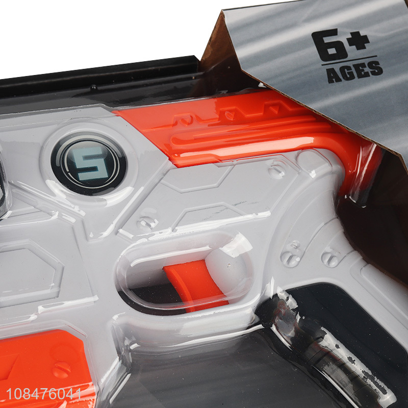 High quality plastic shell soft bullet toy gun with eva foam bullets