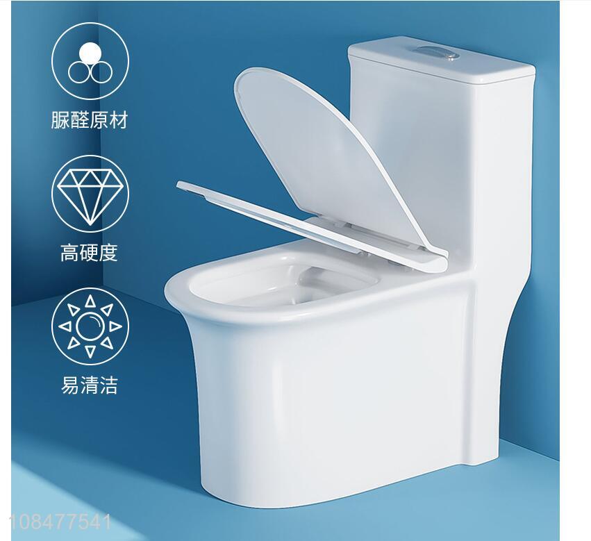 Wholesale 300/400mm 3-4.5L upper-pressing slow close  one piece toilet for bathroom