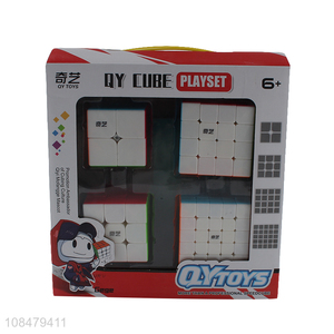 China wholesale kids educational toys magic cube play set games