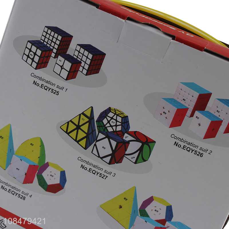 Best selling educational toys magic cube plays set toys wholesale
