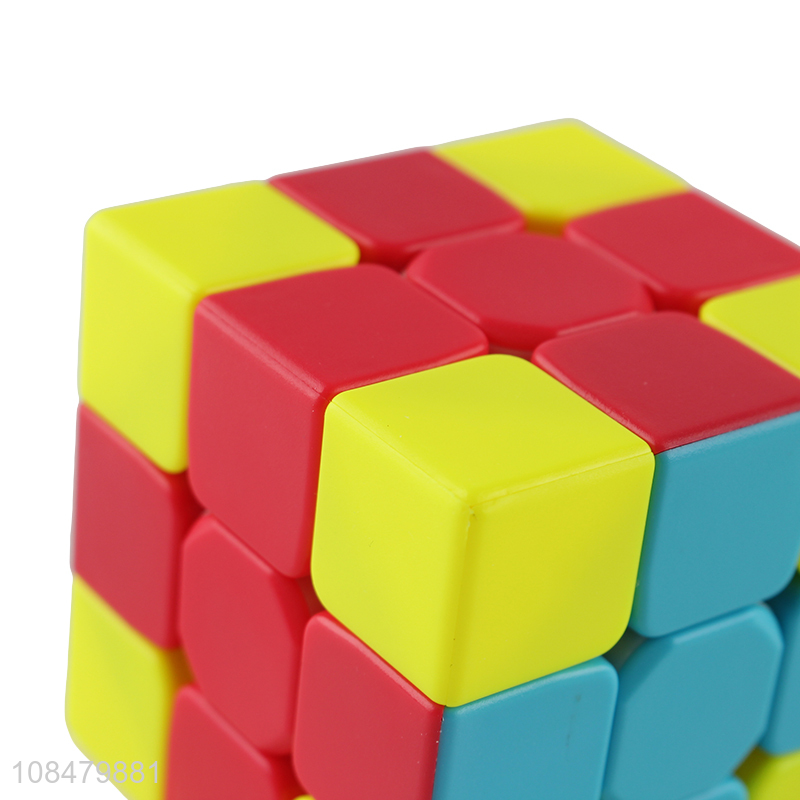 Top quality plastic kids speed cube magic cube toys for sale