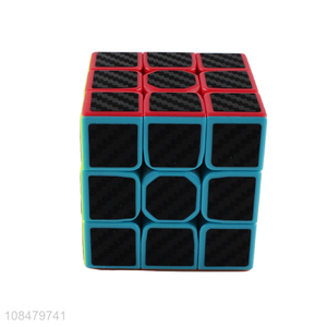 Factory direct sale plastic magic puzzle cube toys for children