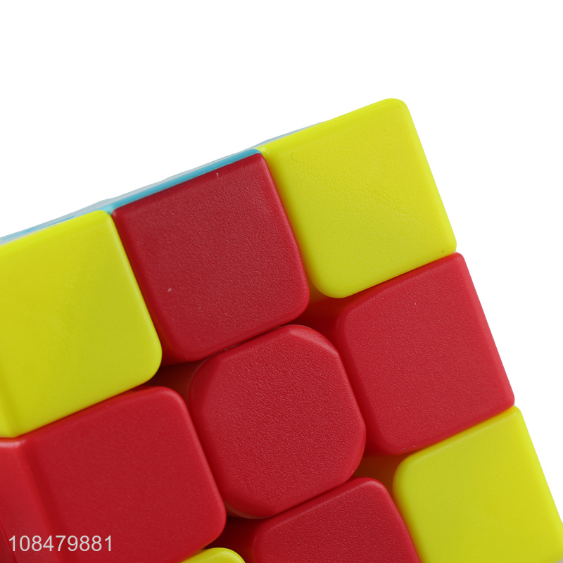 Top quality plastic kids speed cube magic cube toys for sale