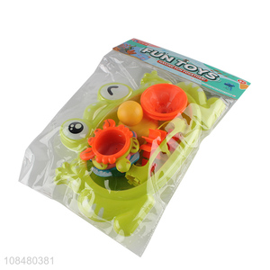 Yiwu wholesale creative frog water toy children bath toys