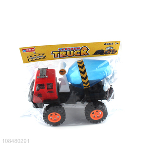 High quality slide mixing engineering car toys for children