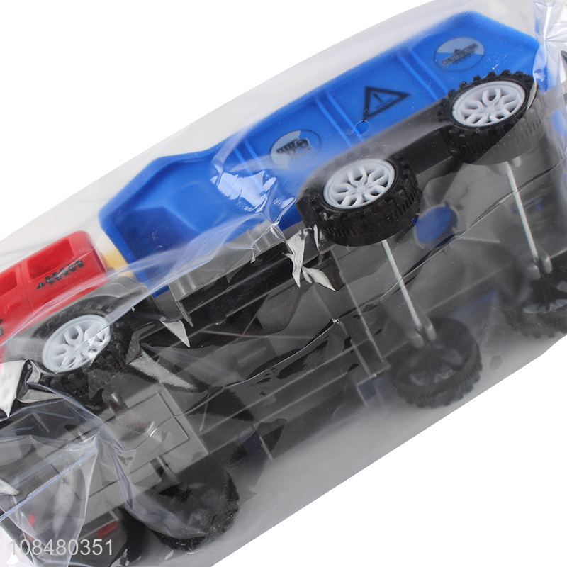 Hot products inertial engineering toy car toy trunk