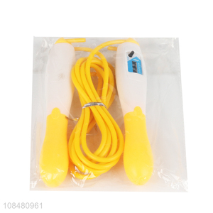 Hot items adjustable fitness workout jumping rope for sale