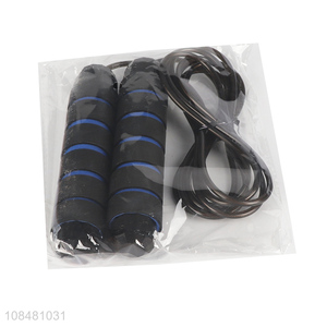 Yiwu factory adjustable workout training jumping rope for sale