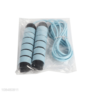 Top selling adjustable home fitness jump rope wholesale