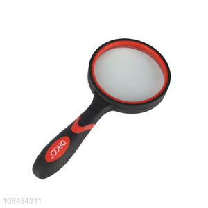 Yiwu market plastic handle reading magnifying glass for sale