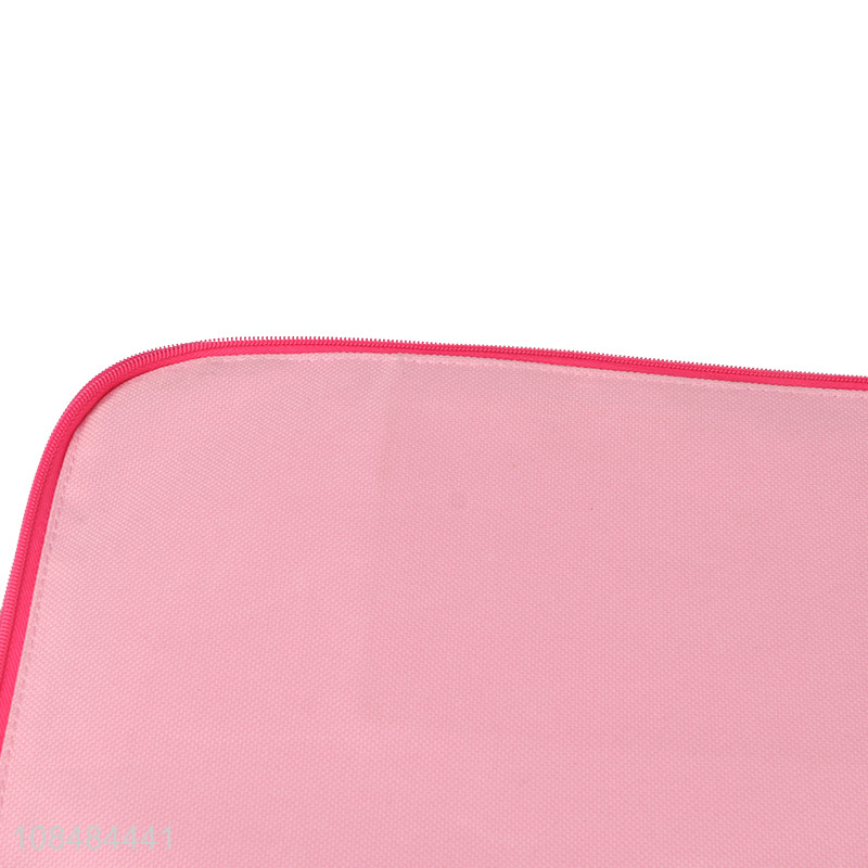 Good quality zippered file bag for travel, school and office supplies