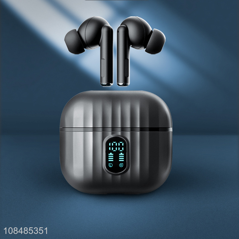 Wholesale 5.2 wireless earbuds IPX5 waterproof led display stereo earbuds