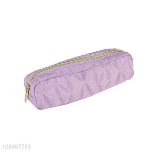 Wholesale from china purple durable stationery pencil bag