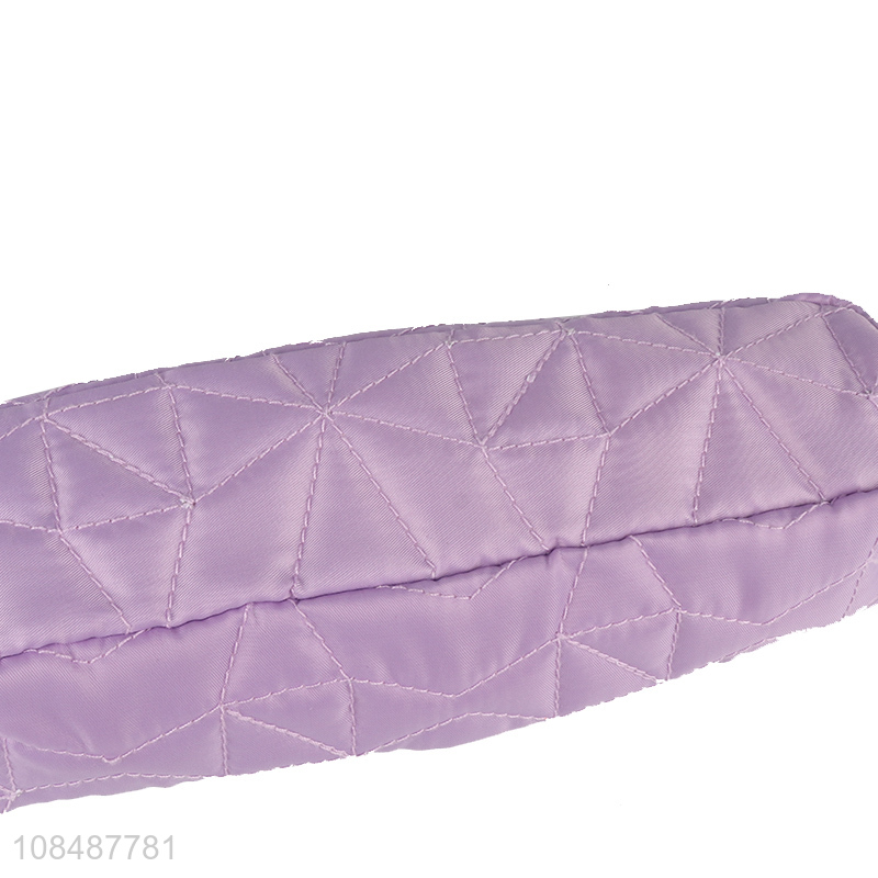 Wholesale from china purple durable stationery pencil bag