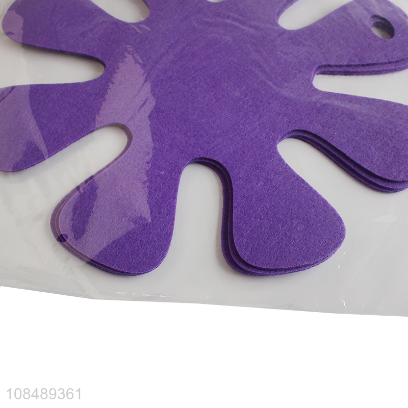 New products purple kitchen drying mat pot protector mat
