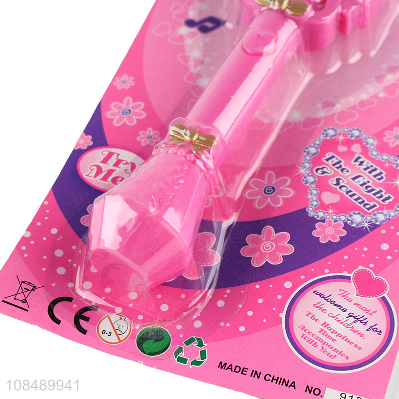 Factory direct sale pink electric LED magic wand