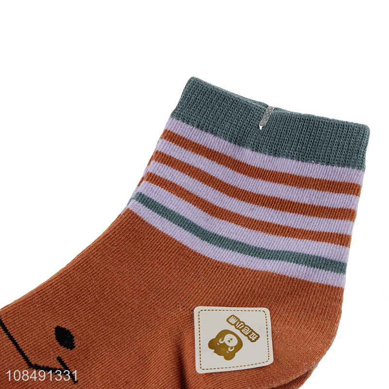 Top quality breathable children warm short socks for sale