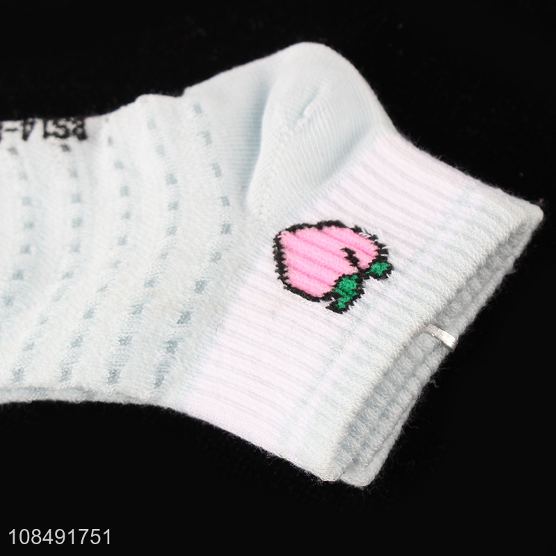 Hot products summer breathable short socks for children