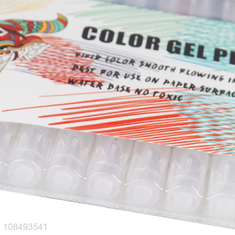 New arrival 12 colors gel pen hand account pen for sale
