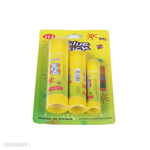 China factory school office stationery glue stick set for sale