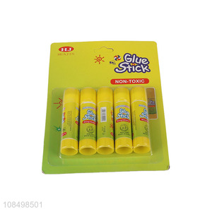 Online wholesale 5pieces non-toxic glue stick solid gum set