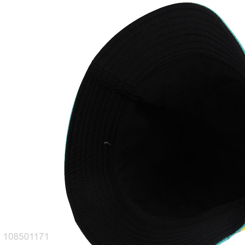 High quality fashionable reversible bucket hat unisex lightweight sun hat