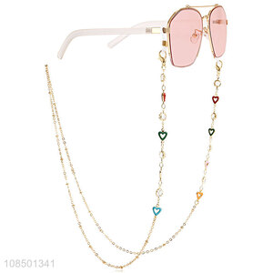 High quality handmade temperament glasses chain for ladies