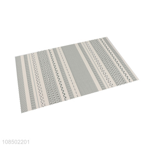 Popular products washable heat resistant pvc table mats place mats