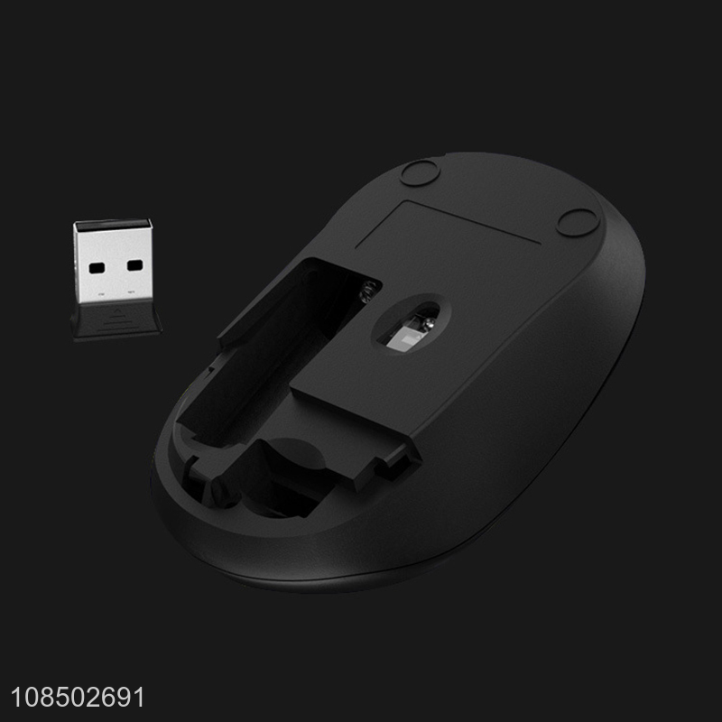 Wholesale 3 buttons mouse 104 keys keyboard 2.4G wireless mouse and keyboard set