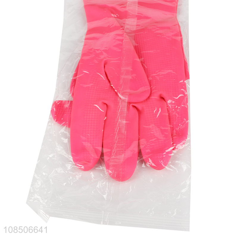 Factory price latex household gloves multi-use cleaning gloves for kitchen