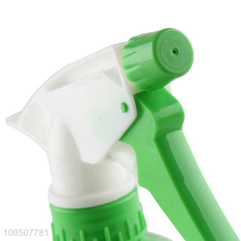 Factory price plastic clear hand pressing garden spray bottle