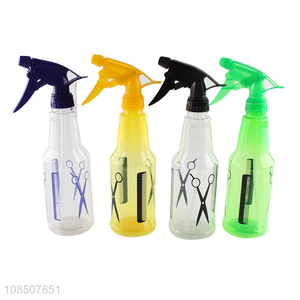 Good selling multicolor plastic hair salon spray bottle wholesale