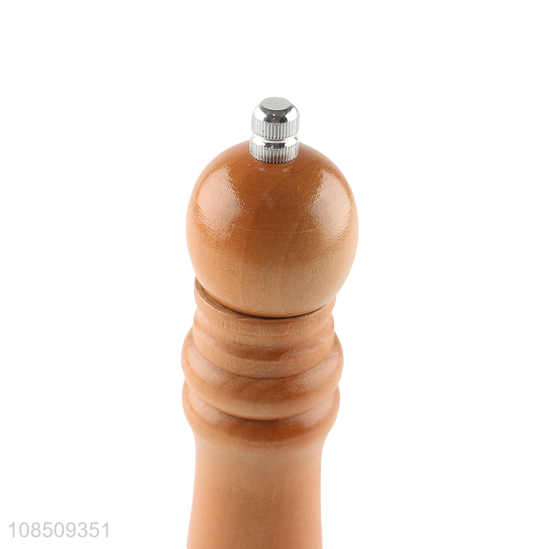 Hot selling kitchen tool wood salt and pepper mill wholesale