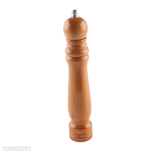Hot selling kitchen tool wood salt and pepper mill wholesale