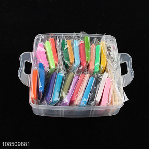 Wholesale 36 colors non-toxic polymer clay modeling clay set