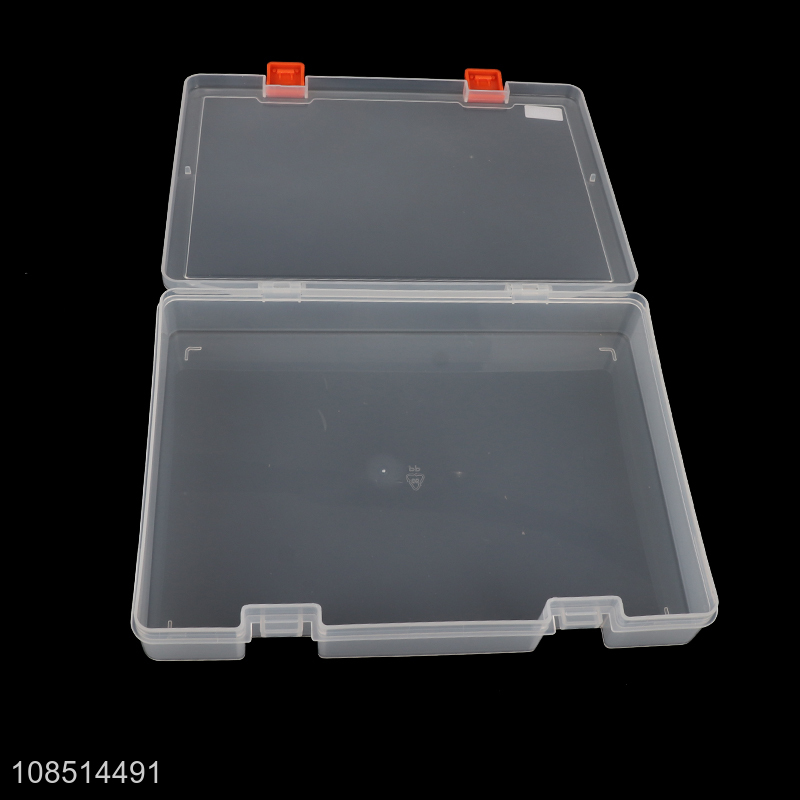 Online wholesale transparent hard shell durable plastic tool box