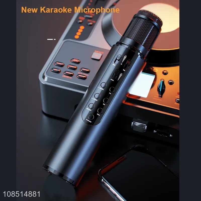 Best quality wireless microphone portable handheld karaoke microphone for singing