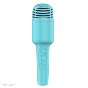 Good price wireless karaoke microphone and speaker for singing live streaming