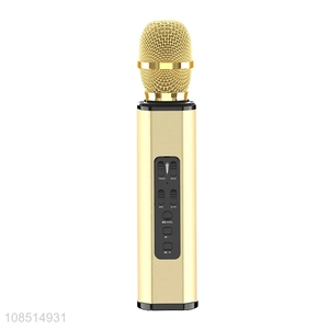 Wholesale trendy aluminium alloy microphone karaoke player wireless microphone