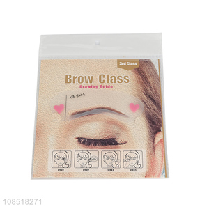 Good quality eyebrow stencil eyebrow drawing guide for women