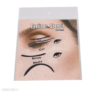 Good price reusable cat eyeliner stencil makeup stencil wholesale