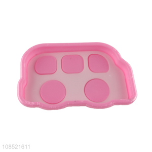 Good quality cute bus shape soap dish soap tray for bathroom