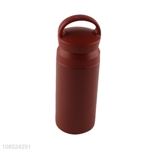 Factory supply 350ml stainless steel vacuum insulated water bottle with handle